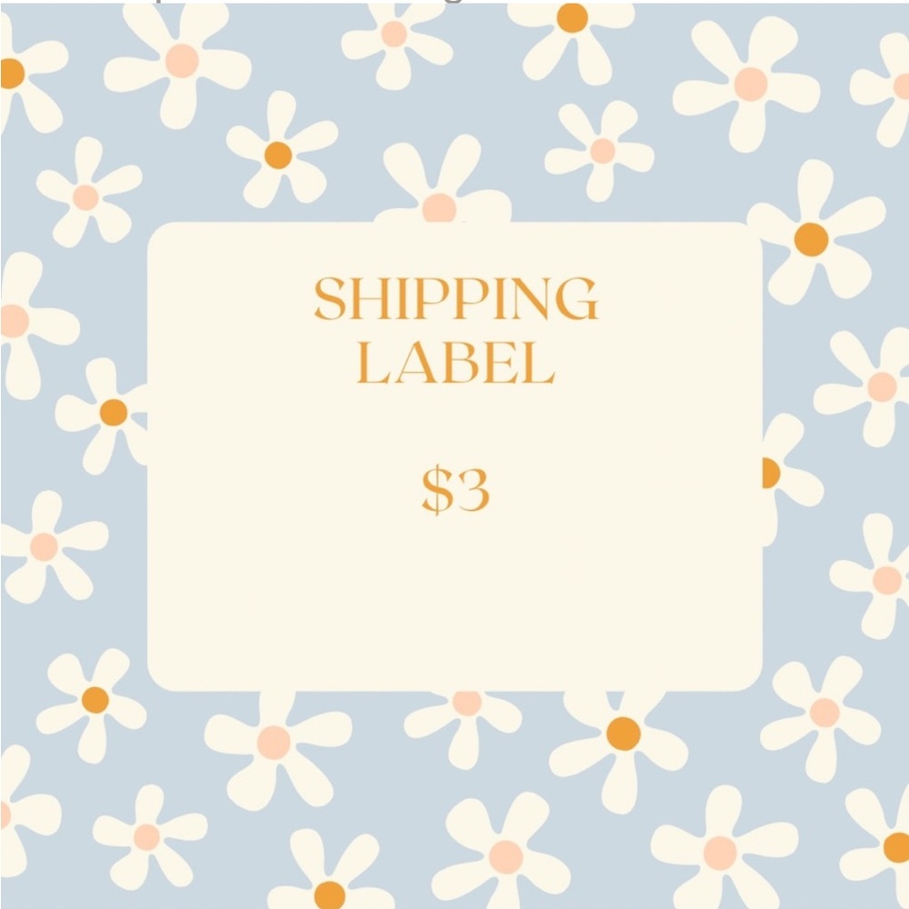 Additional 5lb pound shipping label